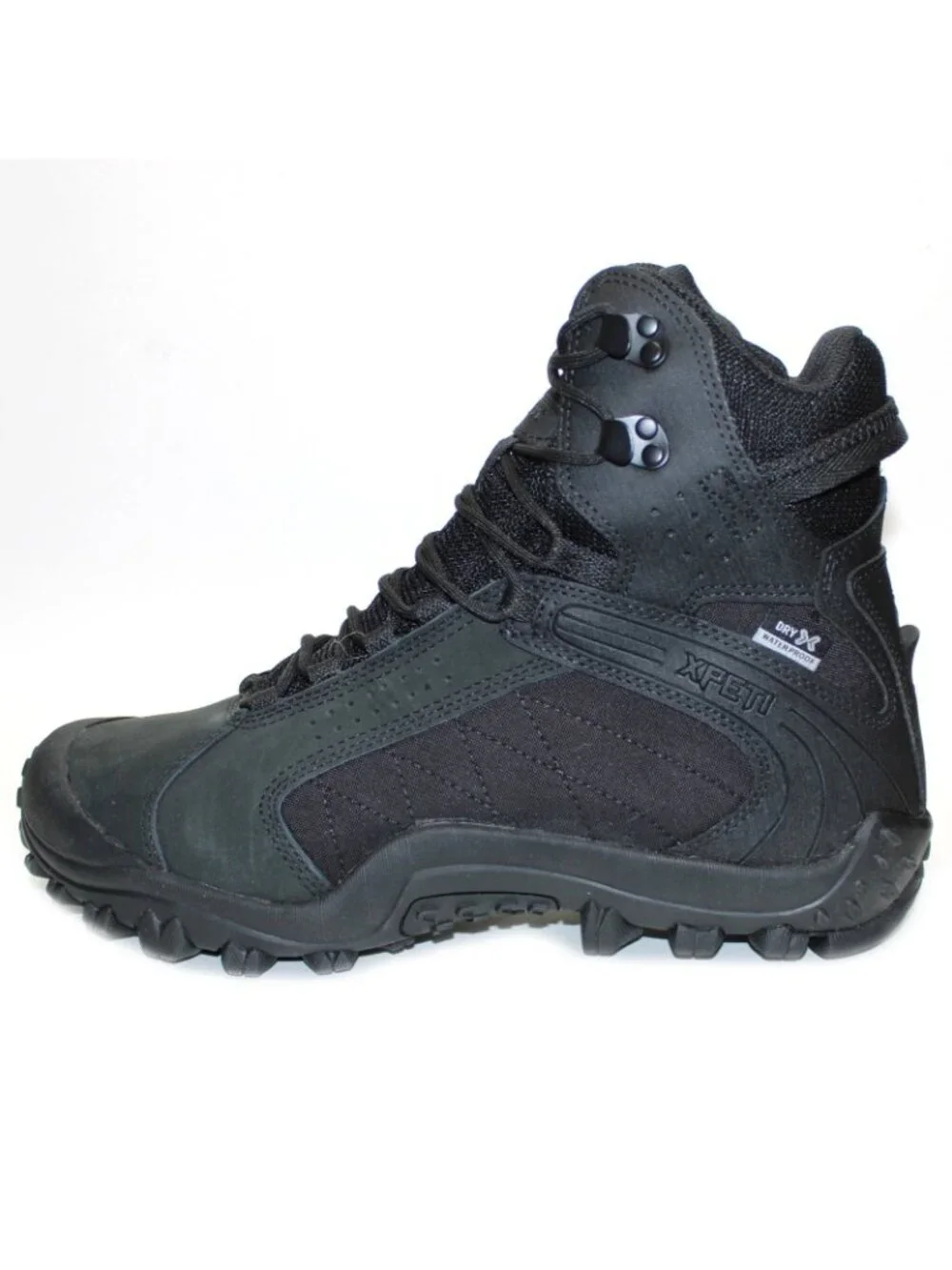 XPETI Duty Men's Raptor Tactical Boots Black Size 11 Waterproof HRM171-110450